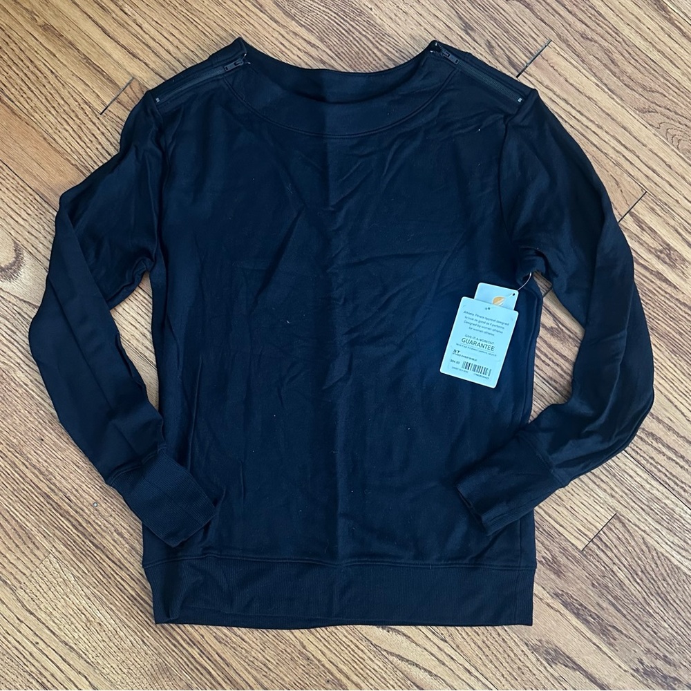 Athleta Black Studio Sweatshirt size small tall